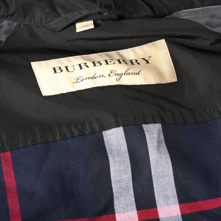 BURBERRY コート サイズ38 黒 バーバリー ブラックレーベル コート アウター サイズ38 M