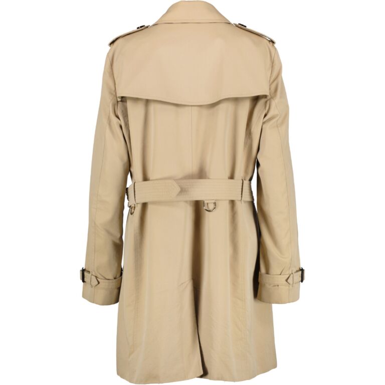 Burberry London Beige Trenchcoat Body Warmer Size UK 16