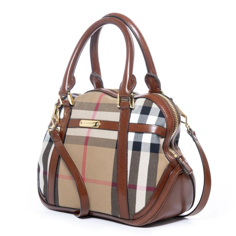 Burberry small outlet orchard bowling bag