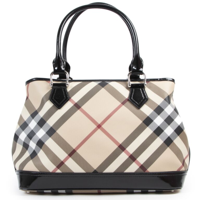 Burberry Check Shoulder Bag ○ Labellov ○ Buy and Sell Authentic