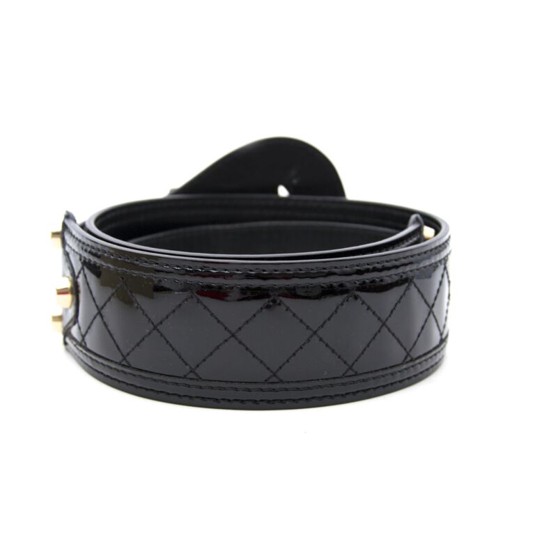 Burberry Black Waist Belt 32 30 Labellov Buy and Sell Authentic Luxury