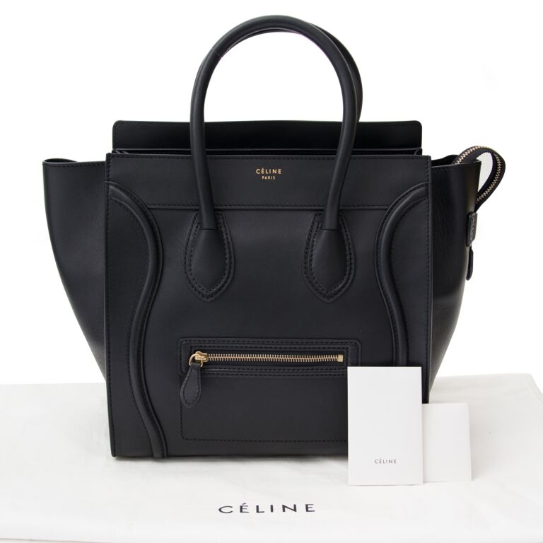 Mini black outlet celine bag