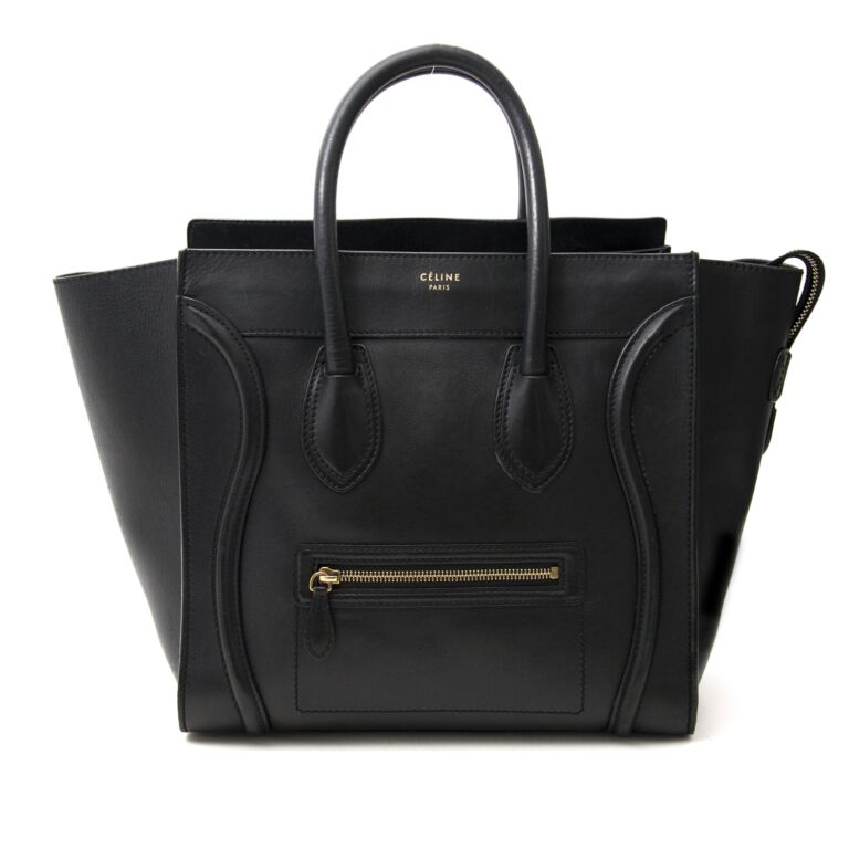 Celine black sales bag price