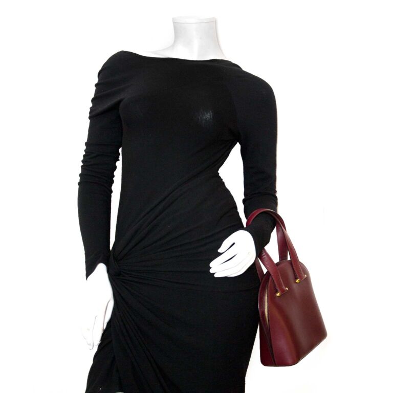 Must De Cartier Bordeaux Top Handle Bag ○ Labellov ○ Buy and