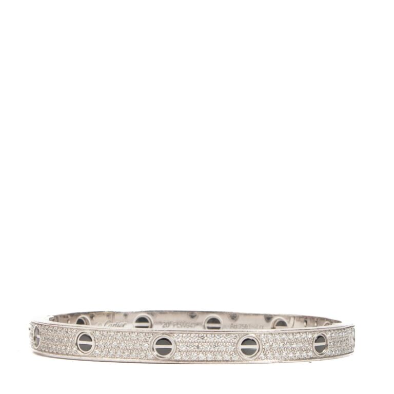 Authentic second hand Cartier LOVE Bracelet Labellov Buy and