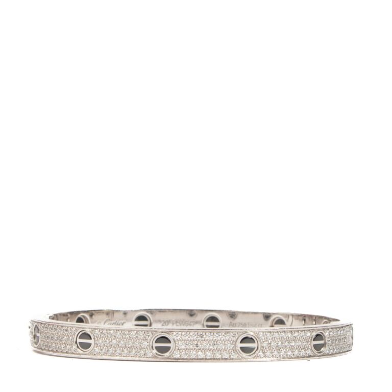 Diamond Love Bracelet Rose Gold Cartier Design – HiSa