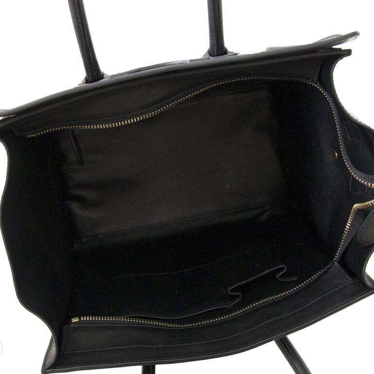 Céline Black Mini Luggage Bag ○ Labellov ○ Buy and Sell