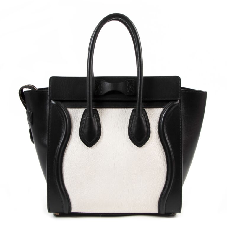Celine bag white and shop black
