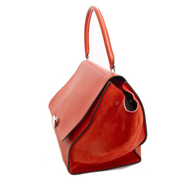 Celine trapeze hotsell red