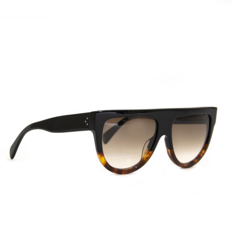 Celine flat top sunglasses sale store