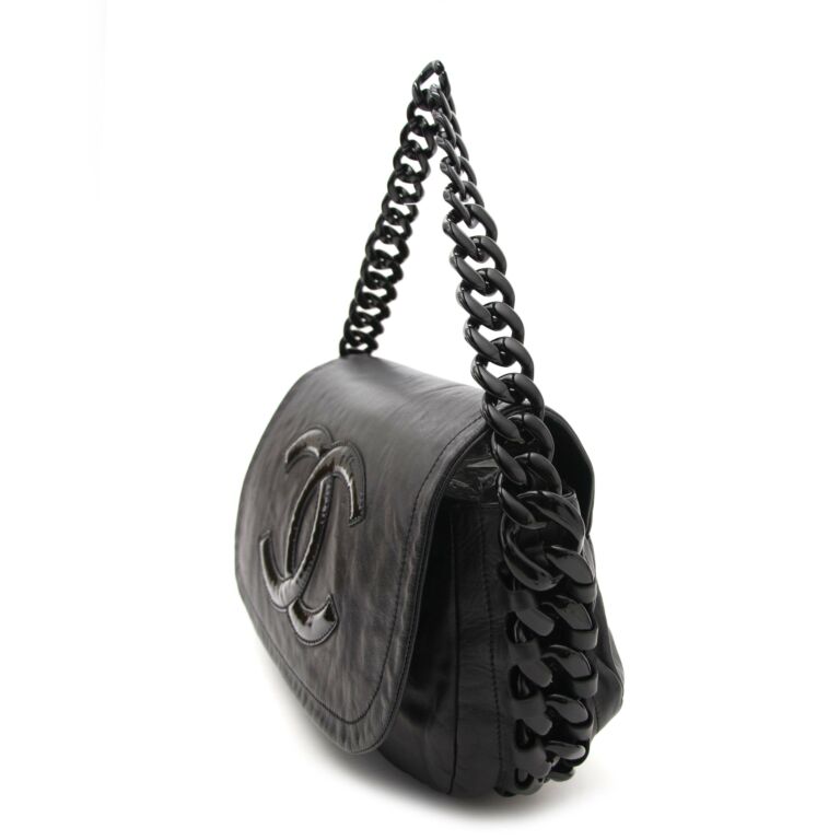 Chanel Modern Chain Flap Bag - Black Handle Bags, Handbags