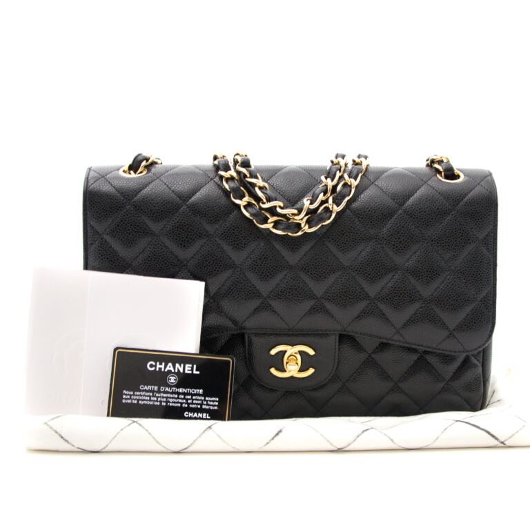 Chanel Classic Flap Bag Jumbo ○ Labellov ○ Buy and Sell Authentic Luxury