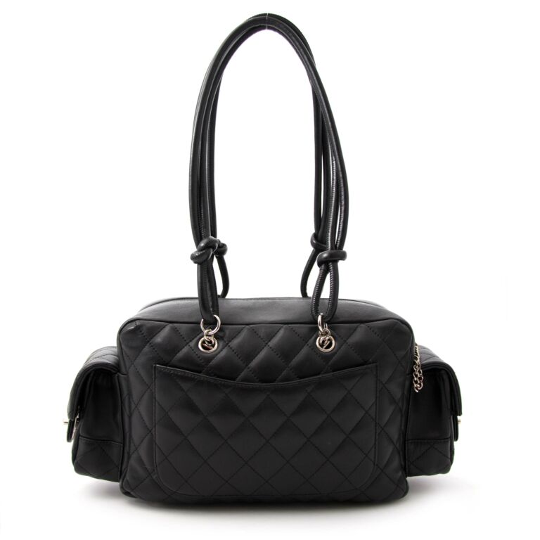 Chanel Black Cambon Reporter Bag ○ Labellov ○ Buy and Sell