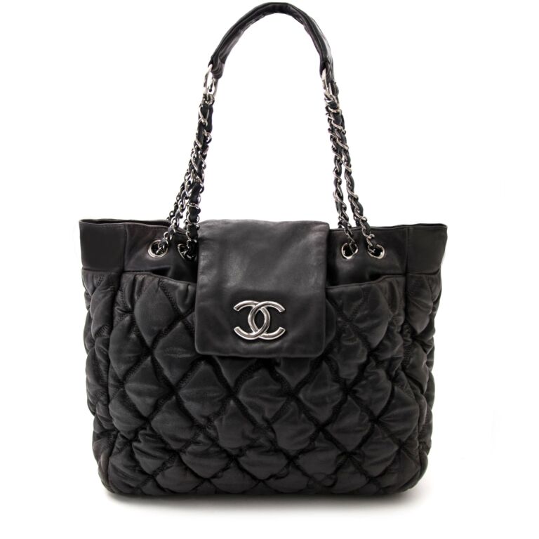 Chanel Black Bubble Shopping Tote ○ Labellov ○ Buy and Sell Authentic Luxury