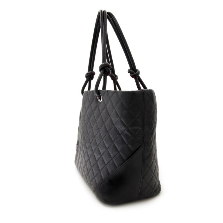 Chanel Black Cambon Shopping Tote ○ Labellov ○ Buy and Sell