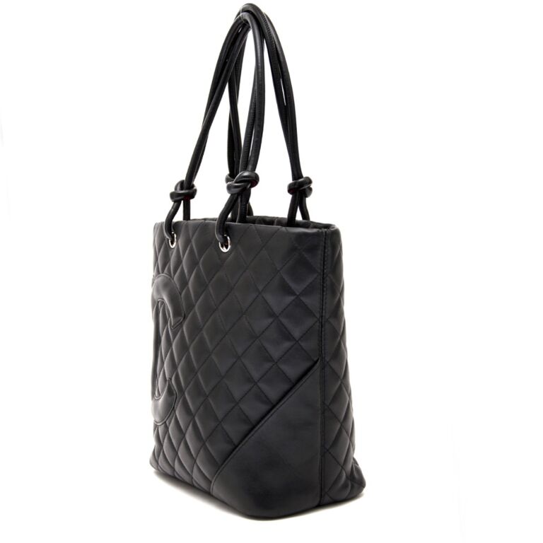 Chanel Black Quilted Ligne Cambon Tote Bag ○ Labellov ○ Buy and Sell  Authentic Luxury