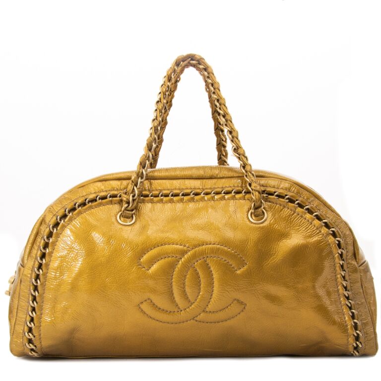 CHANEL, Bags, Authentic Chanel Luxe Ligne Bowler Bag