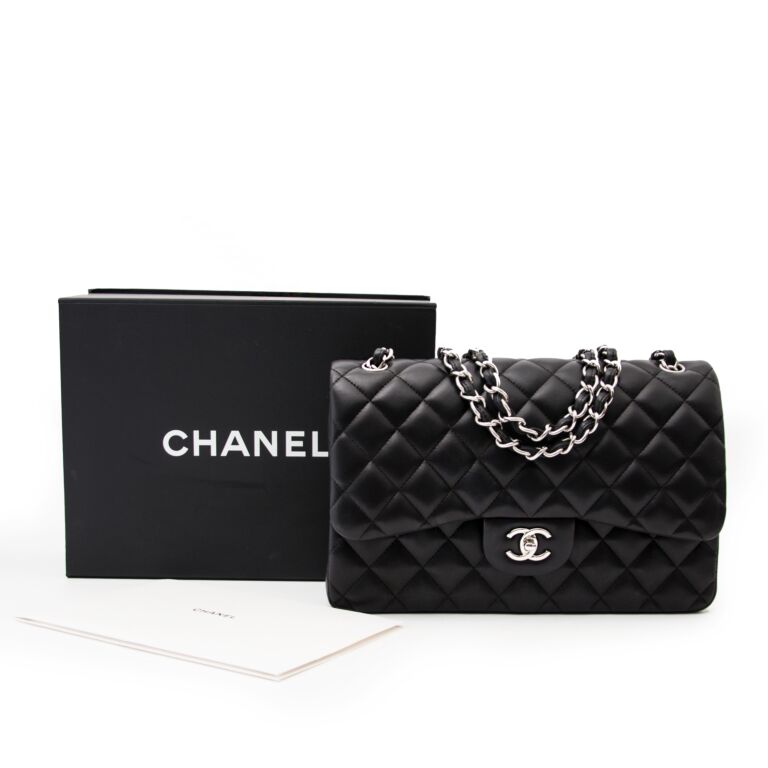 Chanel So Black Large Classic Flap Bag ○ Labellov ○ Buy and Sell Authentic  Luxury