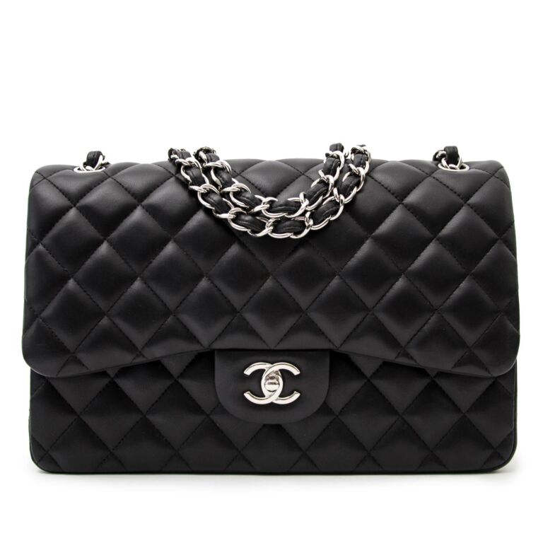 Chanel So Black Classic Jumbo Flap Bag ○ Labellov ○ Buy and Sell Authentic  Luxury