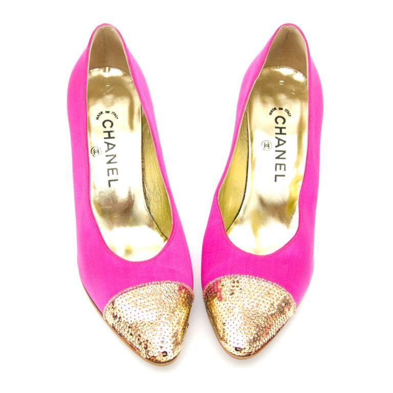 Chanel Pink Pumps ○ Labellov ○ Buy and Sell Authentic Luxury