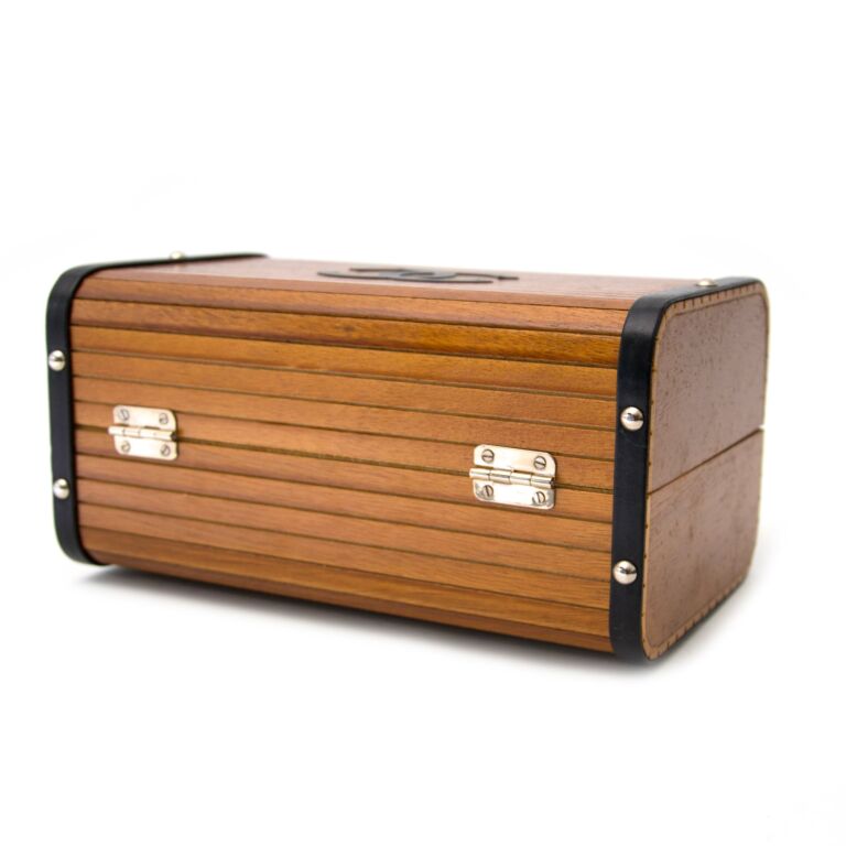 Chanel Limited Wooden Leather Trunk Case Handbag ○ Labellov ○ Buy and Sell Authentic Luxury Chanel Limited Wooden Leather Trunk Case Handbag ○ Labellov ○ Buy and Sell Authentic Luxury