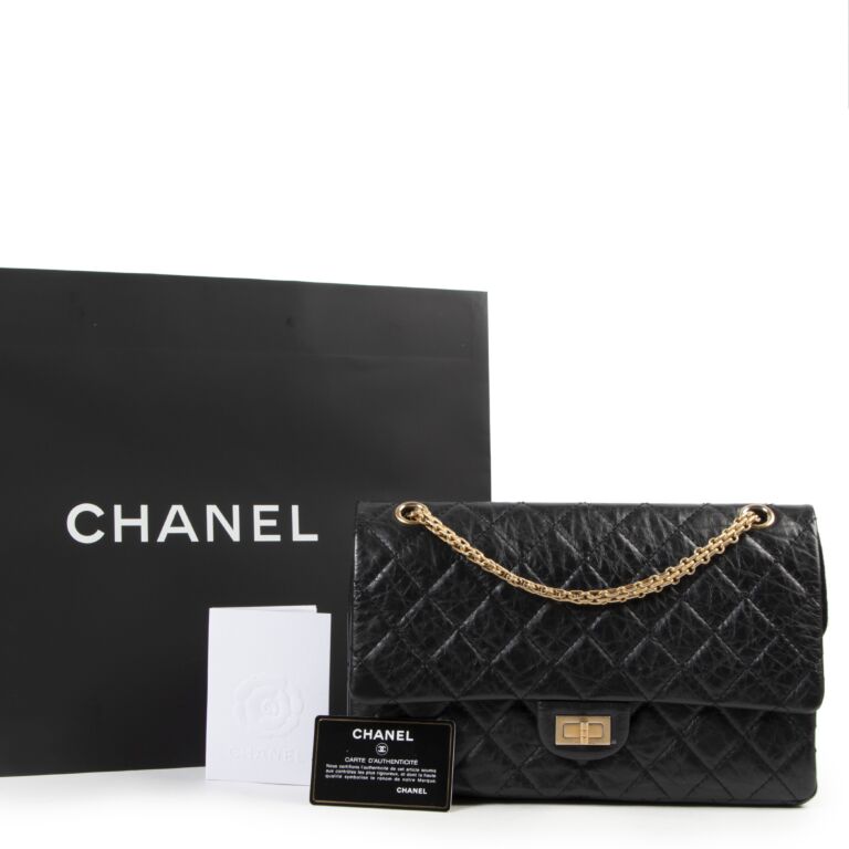 Chanel Black 2.55 Reissue 226 Shoulder Bag ○ Labellov ○ Buy and Sell  Authentic Luxury
