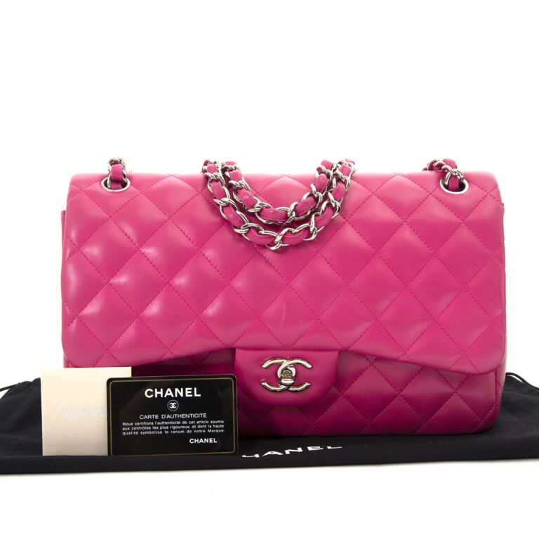 Chanel Pink Sheepskin Flap Bag Labellov Buy and Sell Authentic Luxury