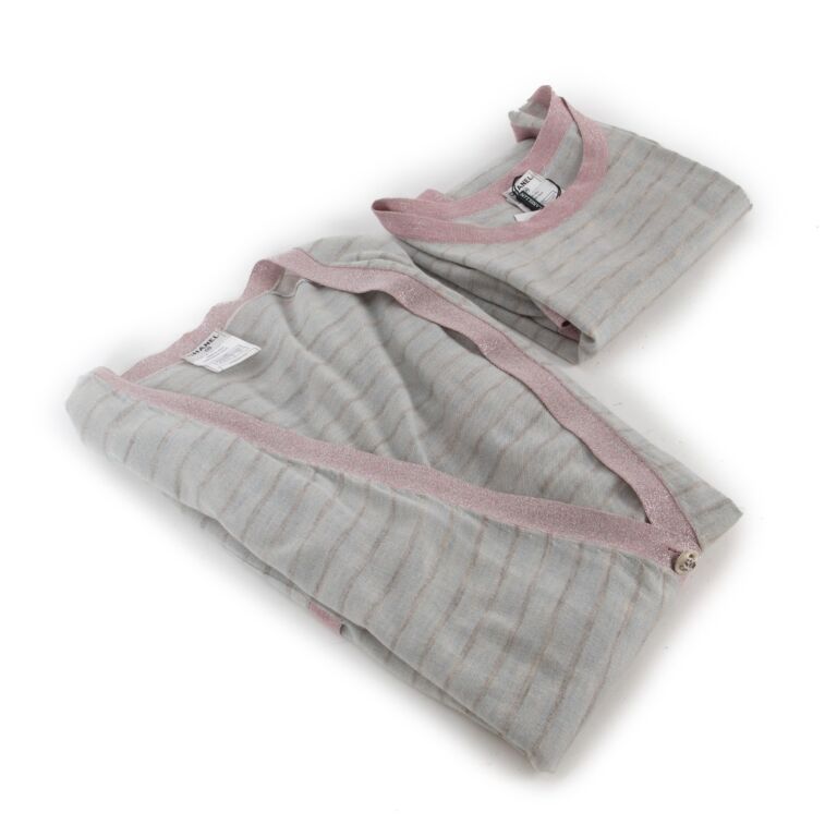 Chanel Cruise 2009 Light Blue Cashmere Knit Cardigan/Top