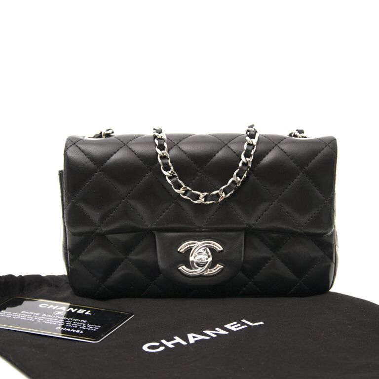 Chanel Black Extra Mini Classic Flap Bag ○ Labellov ○ Buy and