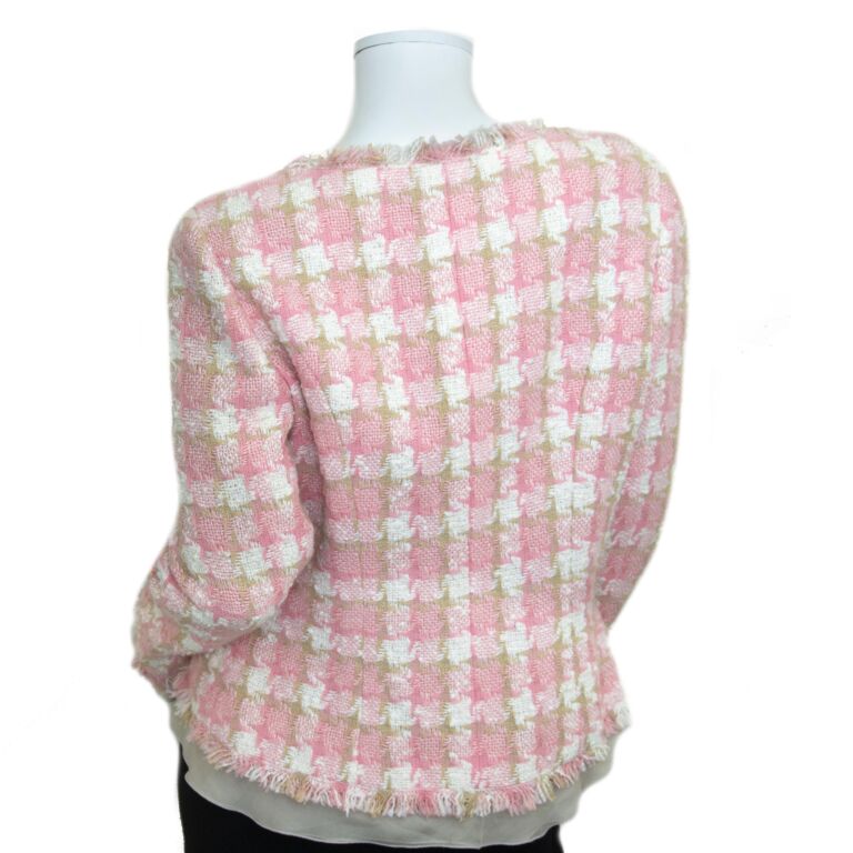 Tweed jacket Chanel Pink size 36 FR in Tweed - 35742120