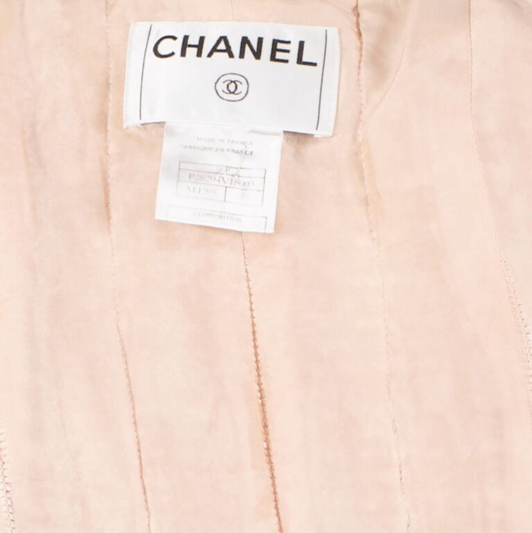 Chanel Pink Tweed Jacket Cruise Collection 95 Size FR38 – Luxeparel