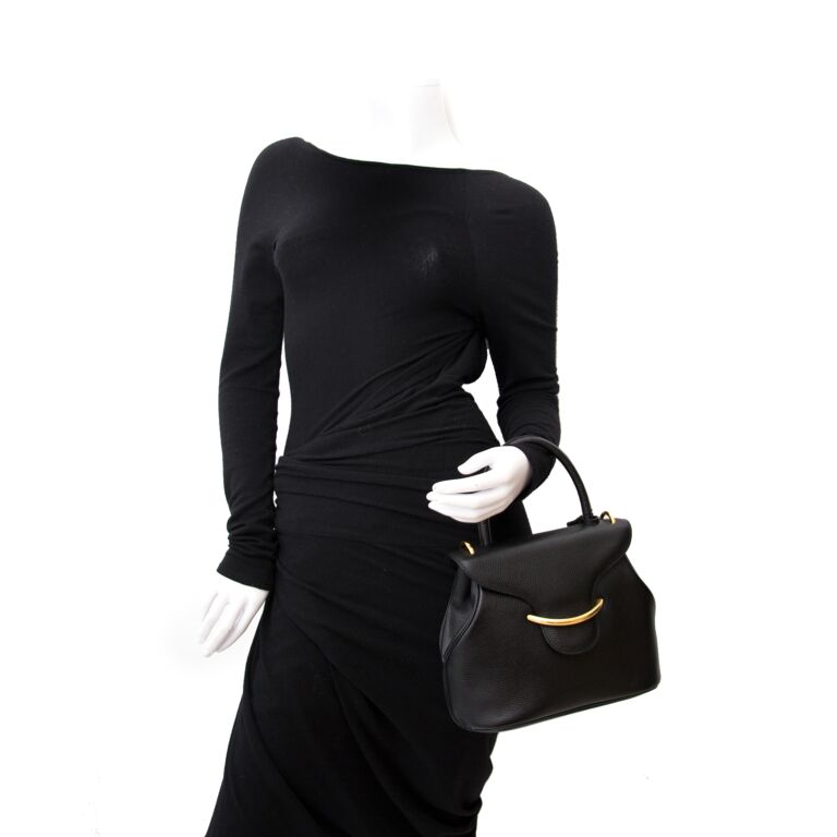 プ*a様 デルヴォー DELVAUX ボルティモア BALTIMORE ハンドバ デルボー DELVAUX ボルティモア BALTIMORE ハンドバッグ（美品