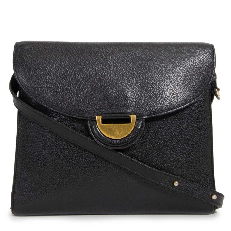 Delvaux Black Crossbody Bag Labellov Buy and Sell Authentic Luxury