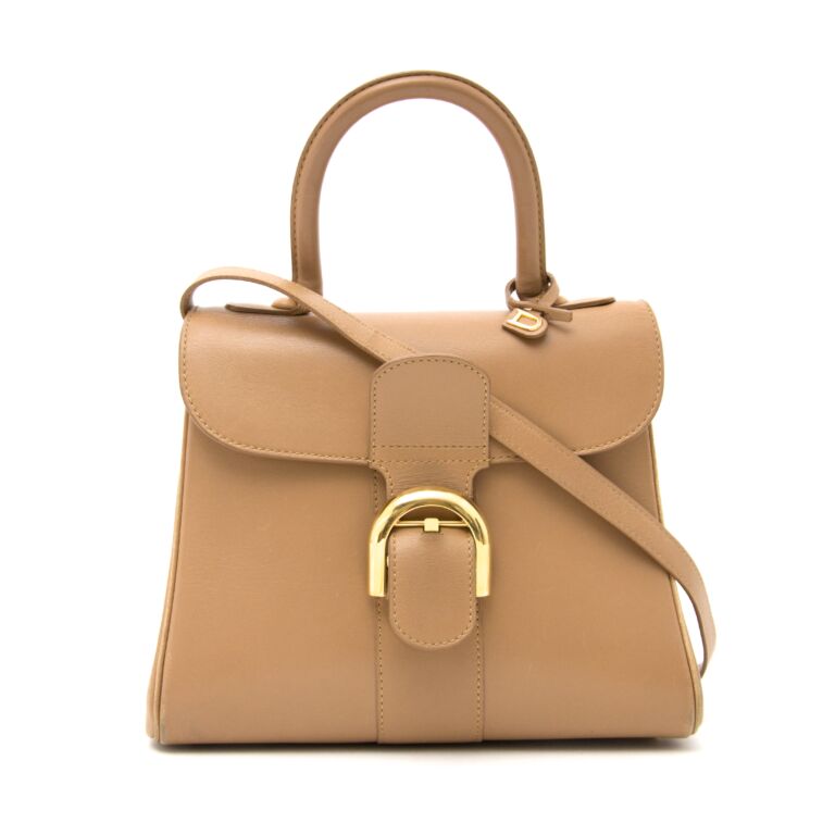 Delvaux Sand Brillant PM + strap ○ Labellov ○ Buy and Sell