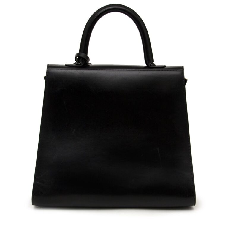 Delvaux black leather Brillant - Vintage bags by anneke