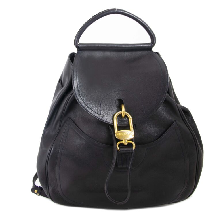 Delvaux Dark Blue Large Lucifer Backpack Labellov Buy and Sell ...