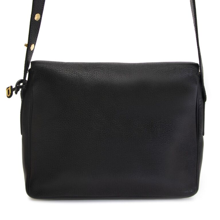 Delvaux Black Poirier Shoulder Bag ○ Labellov ○ Buy and