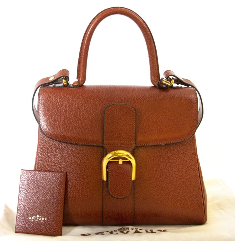 Delvaux Brillant Brown MM Bag ○ Labellov ○ Buy and Sell