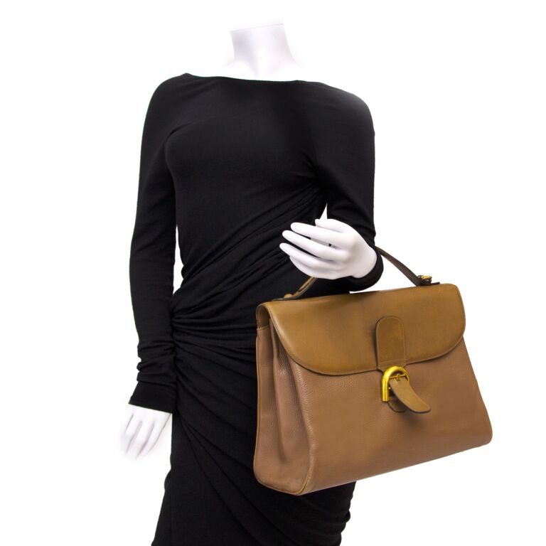 Delvaux sales brillant cognac