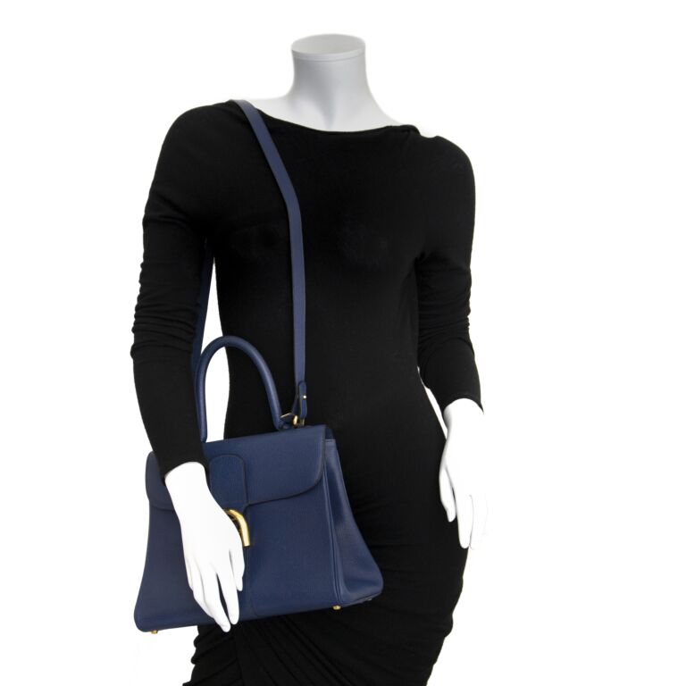 Delvaux Brilliant MM Royal Blue + STRAP ○ Labellov ○ Buy and