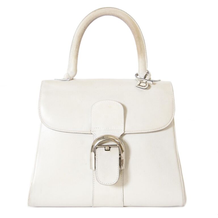 Delvaux white brilliant mini bag