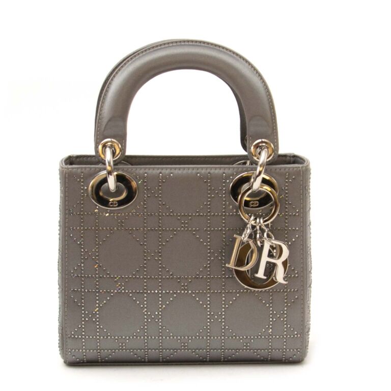 Mini lady dior satin hotsell