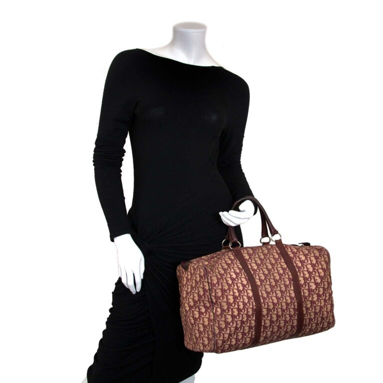 Authentic Christian Dior Monogram Vintage Boston Bag, Women's Fashion, Bags  & Wallets, Purses & Pouches on Carousell