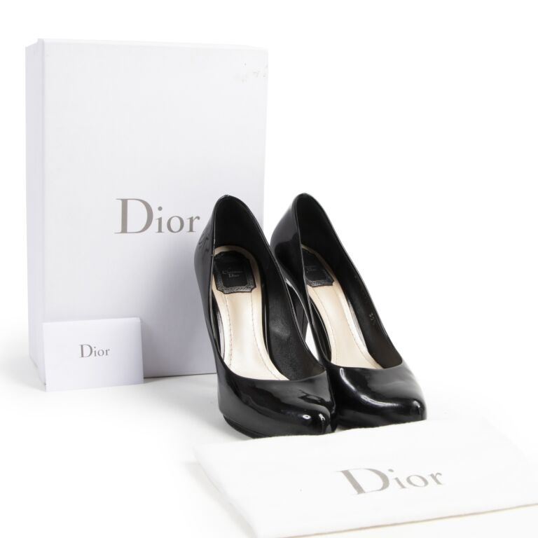 Christian Dior Miss Dior Black Pumps size 39.5 Labellov Buy and Sell Authentic Luxury