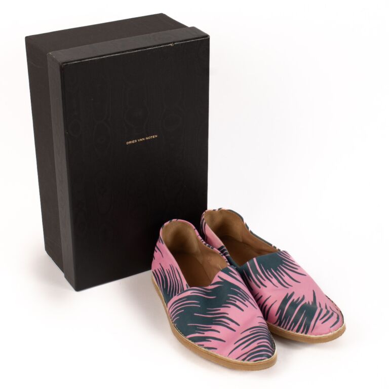 Dries Van Noten Pink Espadrilles size 37 Labellov Buy and Sell Authentic Luxury