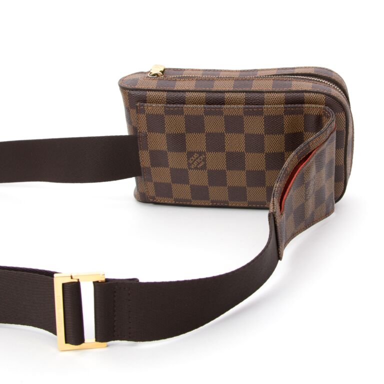 Louis Vuitton Damier Ebene Geronimos Crossbody Bag Fanny Pack Body