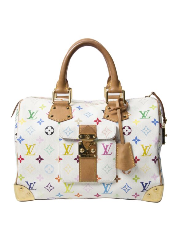Vintage Louis Vuitton Speedy 30 Monogram Multicolore Labellov