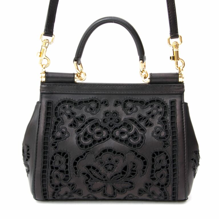 Dolce & Gabbana Mini Leather Sicily Bag