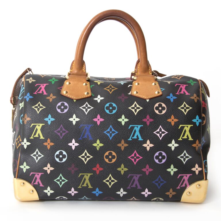 Vuitton multicolor sales speedy