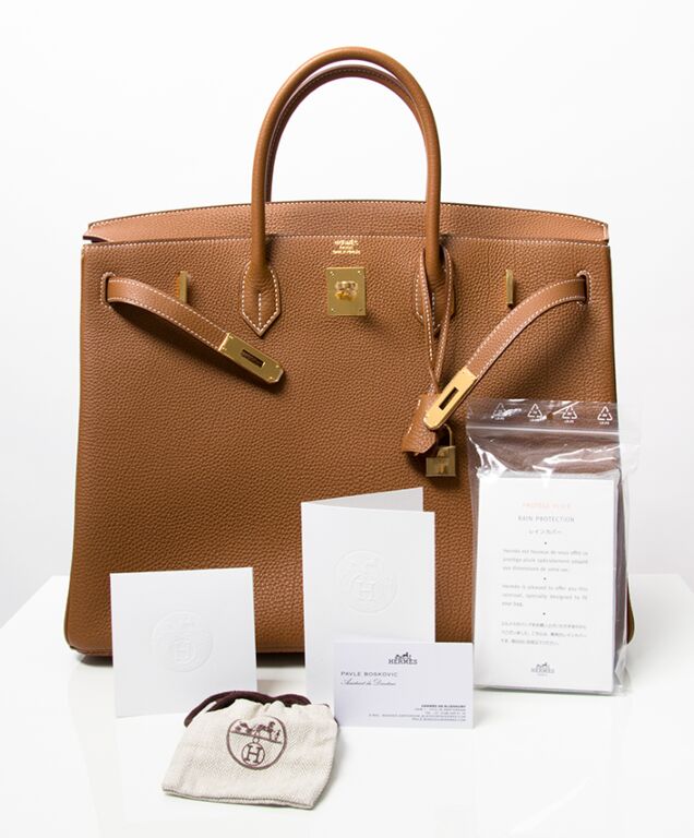 birkin togo gold